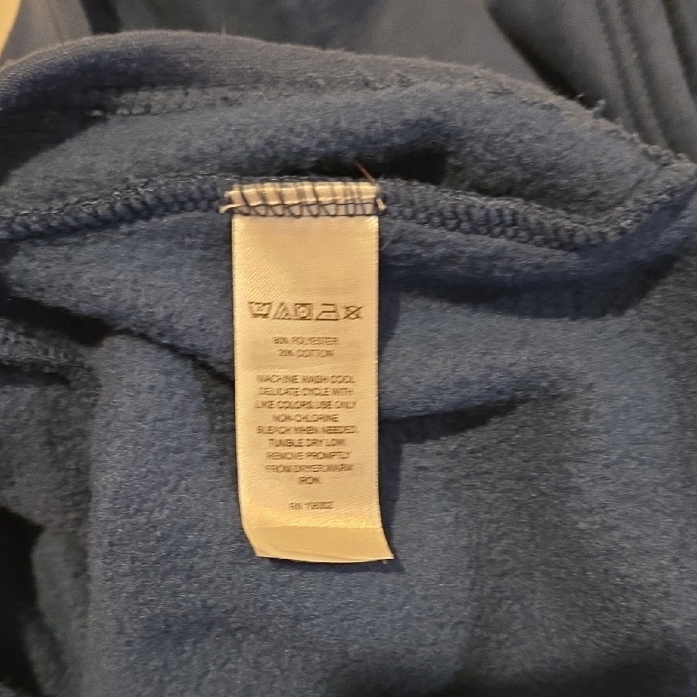 Blue Dog Hoodie with Fun Print - Picture 6 of 6